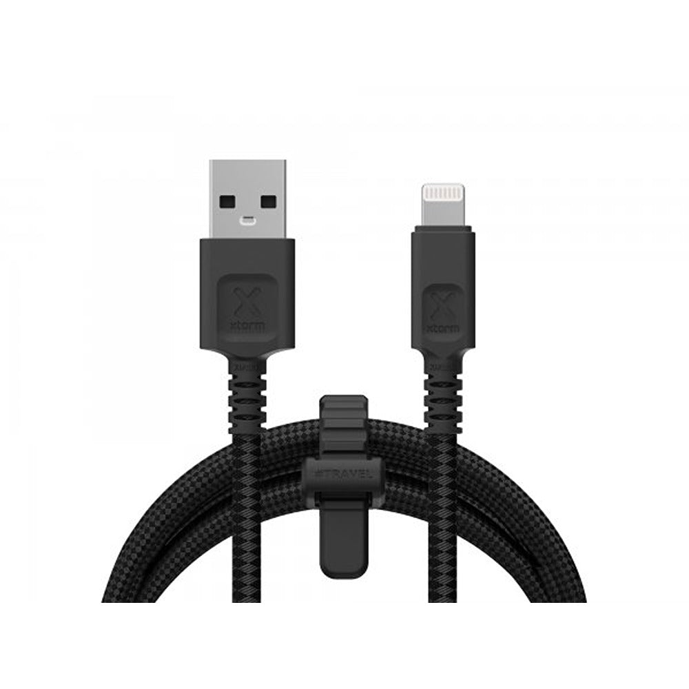 Xtorm Lightning til USB-A Kabel Next Gen 12W 1.5m Svart