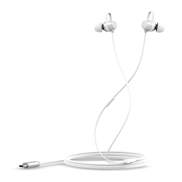 Mixx Kablede Hodetelefoner SoundPort USB-C Hvit