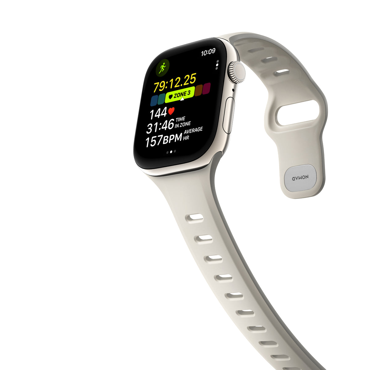 Nomad Apple Watch 38/40/41/42mm Armbånd Tempo Band Driftwood