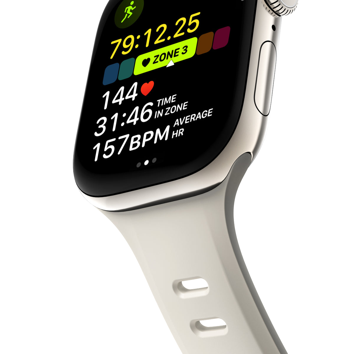 Nomad Apple Watch 44/45/46mm Armbånd Tempo Band Driftwood