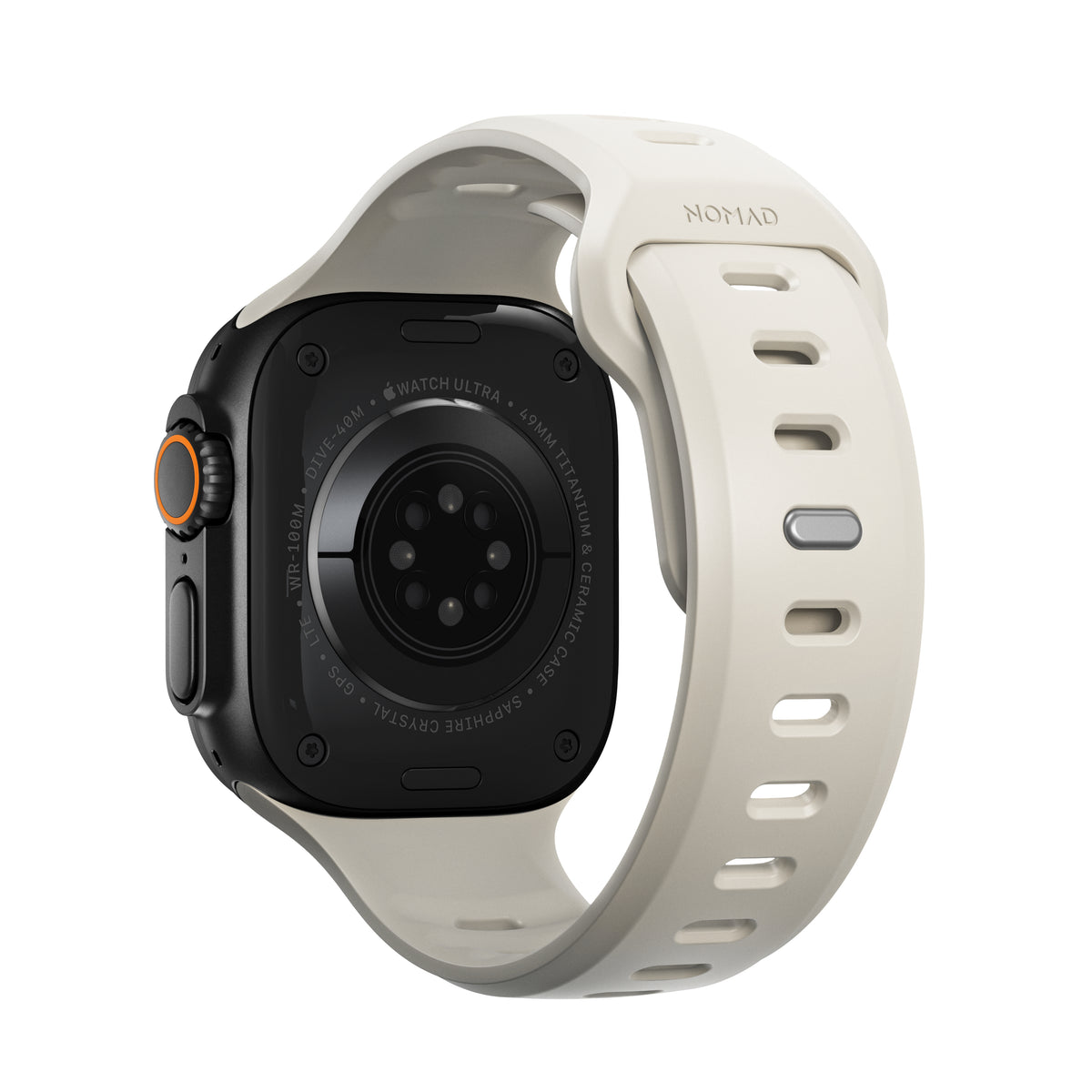 Nomad Apple Watch Ultra 49mm Armbånd Tempo Band Driftwood
