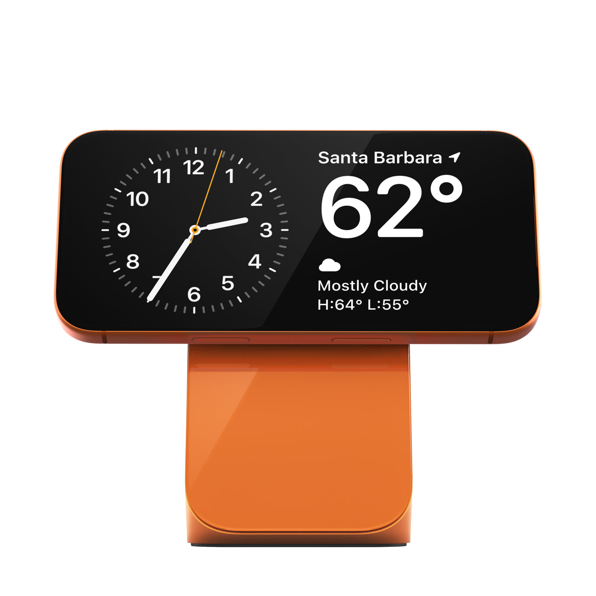 Nomad Stand One MagSafe-ladestasjon Stellar Oransje