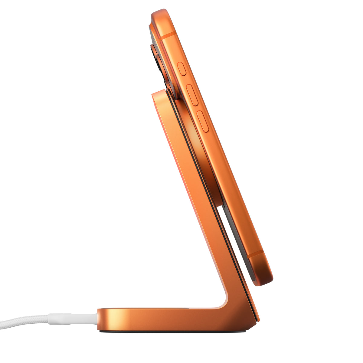 Nomad Stand One MagSafe-ladestasjon Stellar Oransje