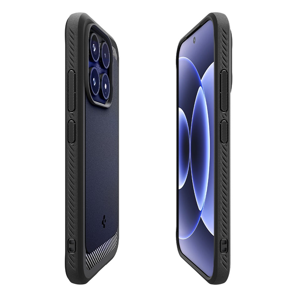 Spigen Xiaomi 17 Deksel Rugged Armor Matte Black