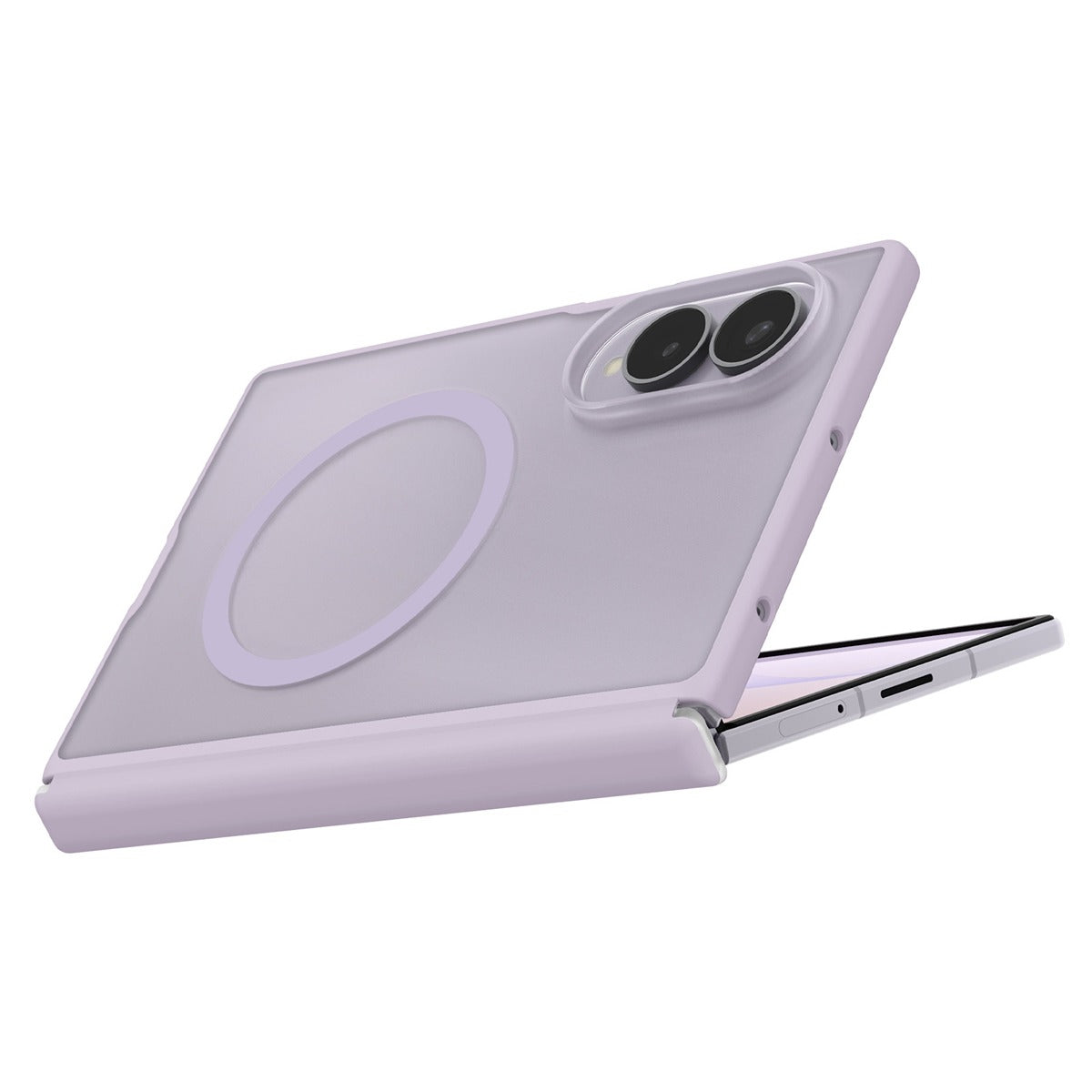 Spigen Samsung Galaxy Z Fold 8 Deksel Air Skin Zero MagFit Frost Lavender