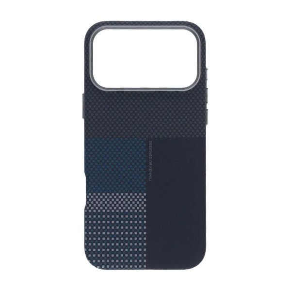 iPhone 17 Pro Max Deksel Aramidfiber MagSafe Blå