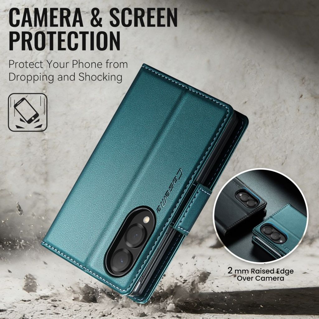 CaseMe Samsung Galaxy Z Fold 8 Etui 023 Series Grønn
