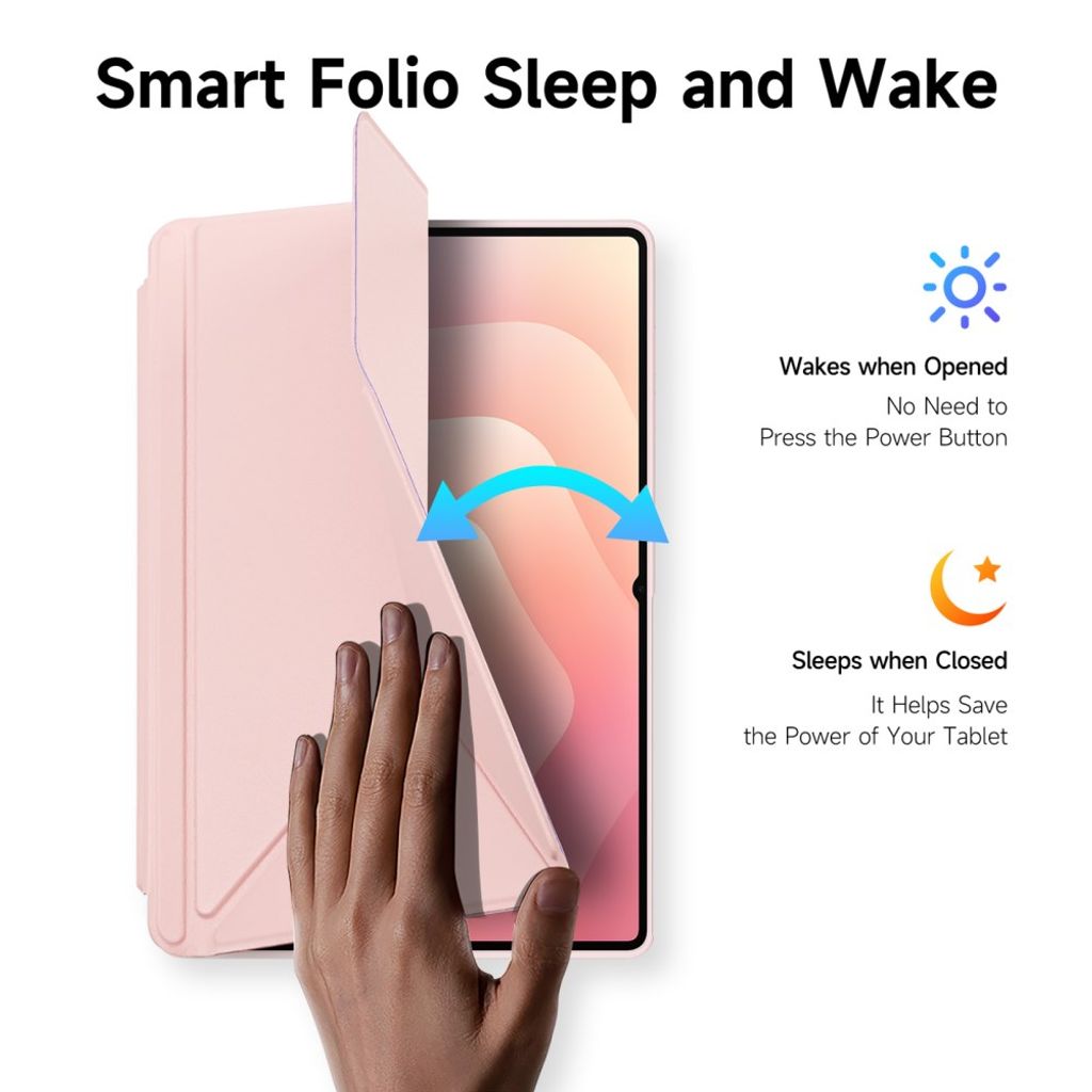 Dux Ducis Samsung Galaxy Tab S11 Ultra/S12 Ultra Etui Magi Series Rosa