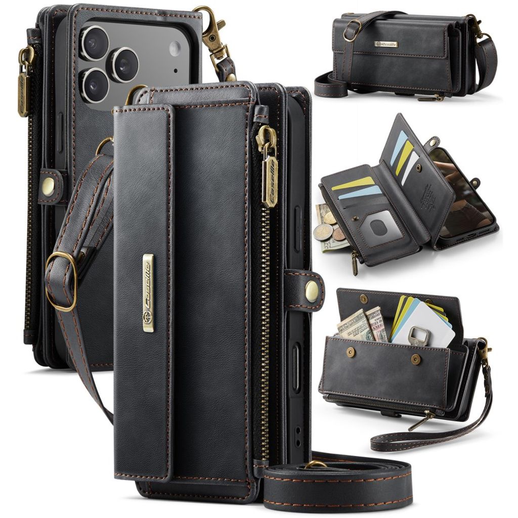 CaseMe iPhone 17 Pro Max/iPhone 18 Pro Max Etui C39 Series Svart