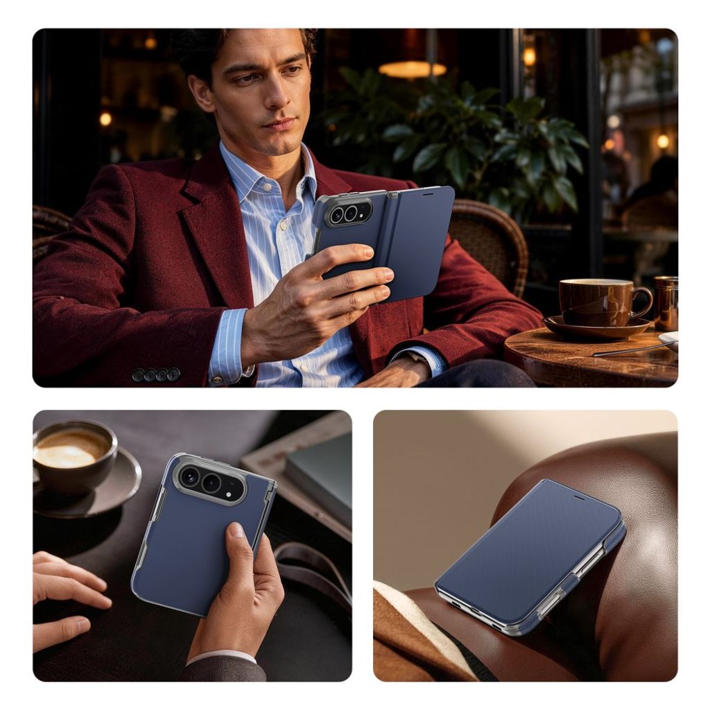 Dux Ducis iPhone Duo Etui Fort Series Blå