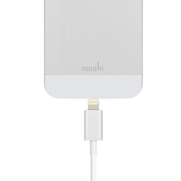 Moshi USB-A ladekabel for Lightning 3m Hvit