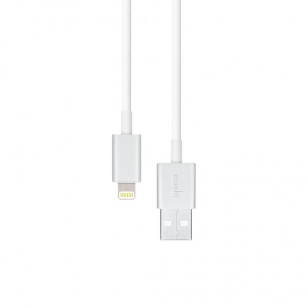 Moshi USB-A ladekabel for Lightning 3m Hvit