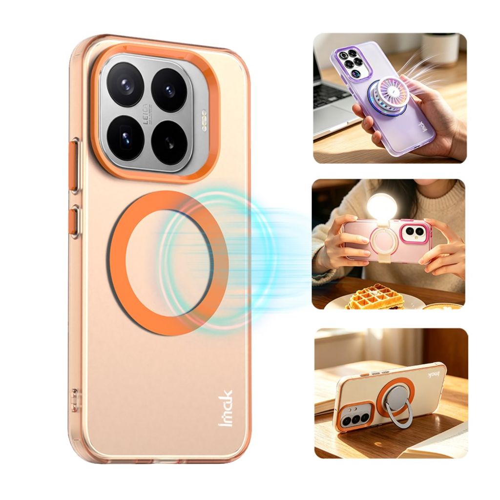Imak Xiaomi 17T Deksel Candy Color MagSafe Oransje