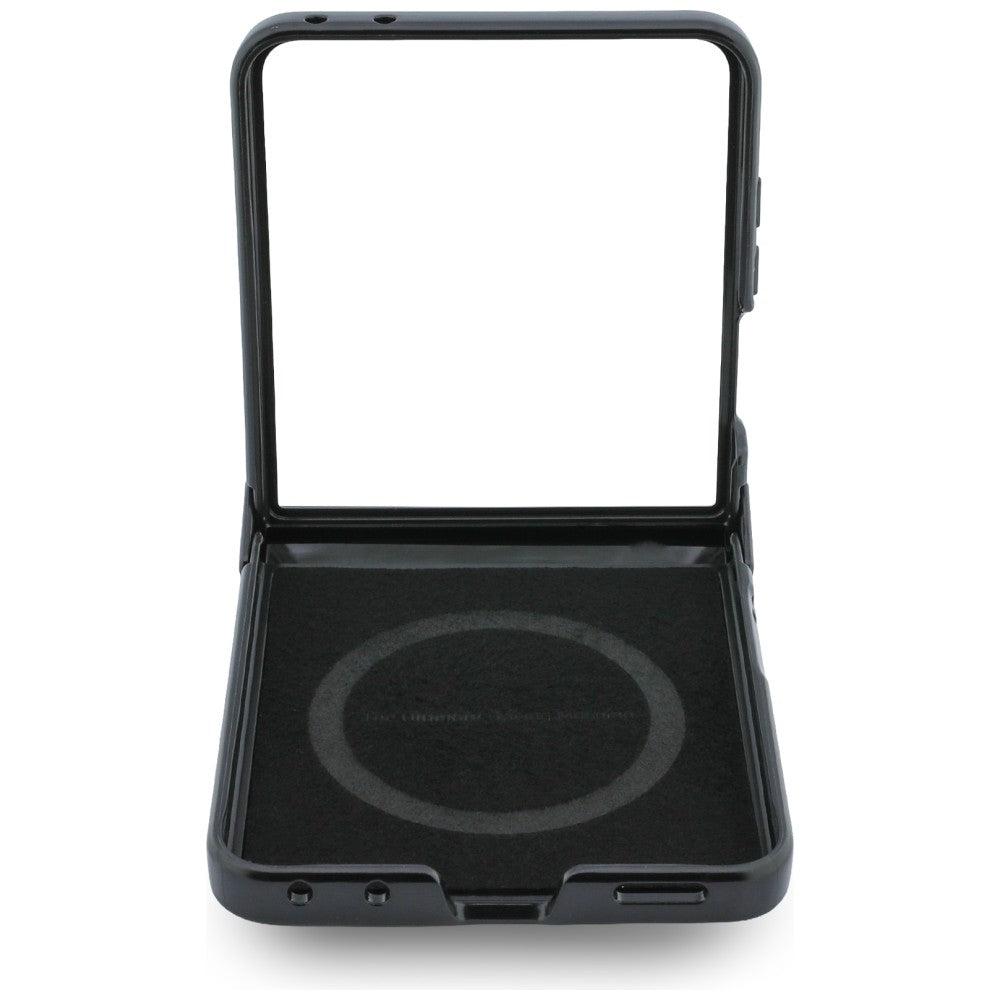 BMW Samsung Galaxy Z Flip 8 Deksel Tricolor Stripe Svart