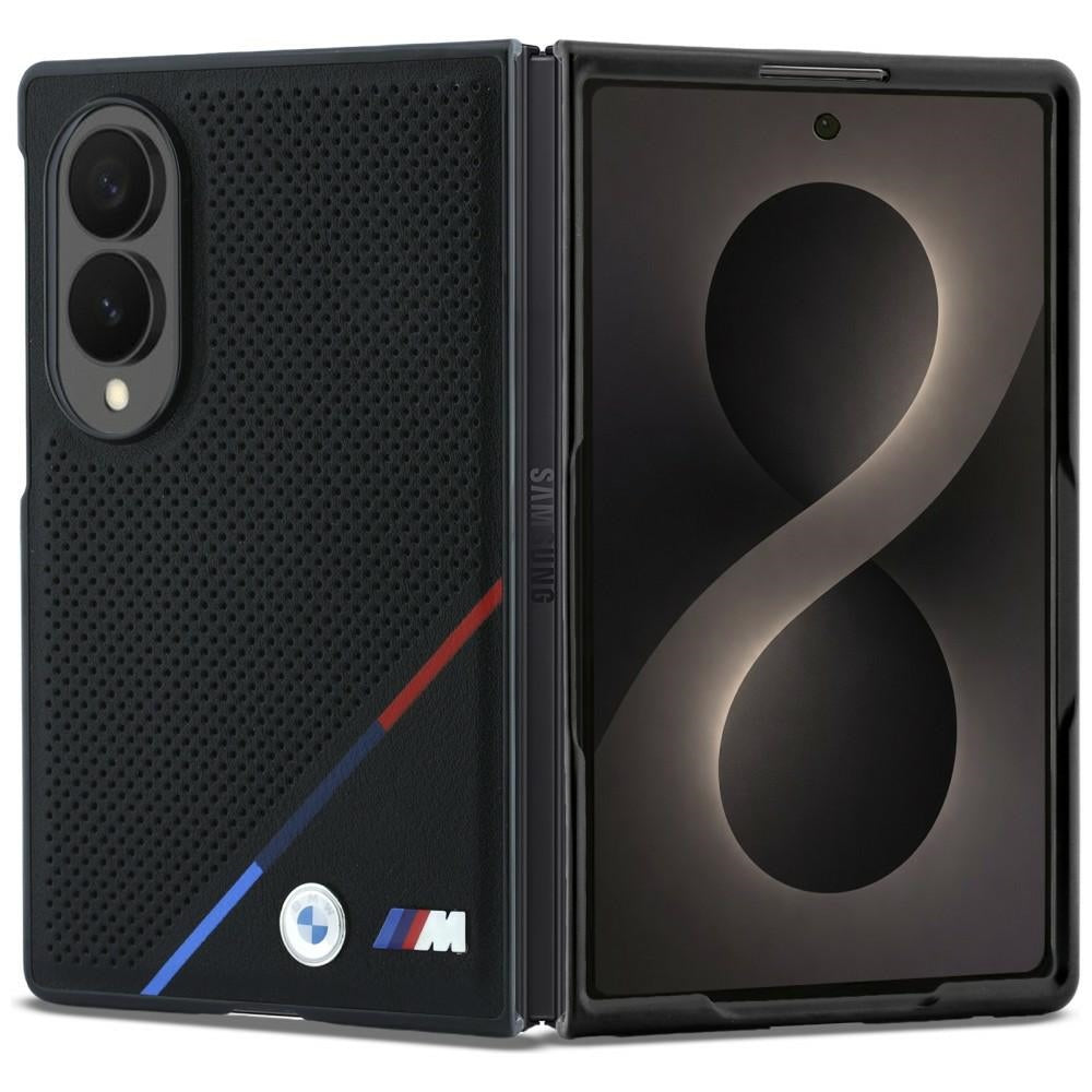 BMW Samsung Galaxy Z Fold 8 Deksel Tricolor Stripe Svart