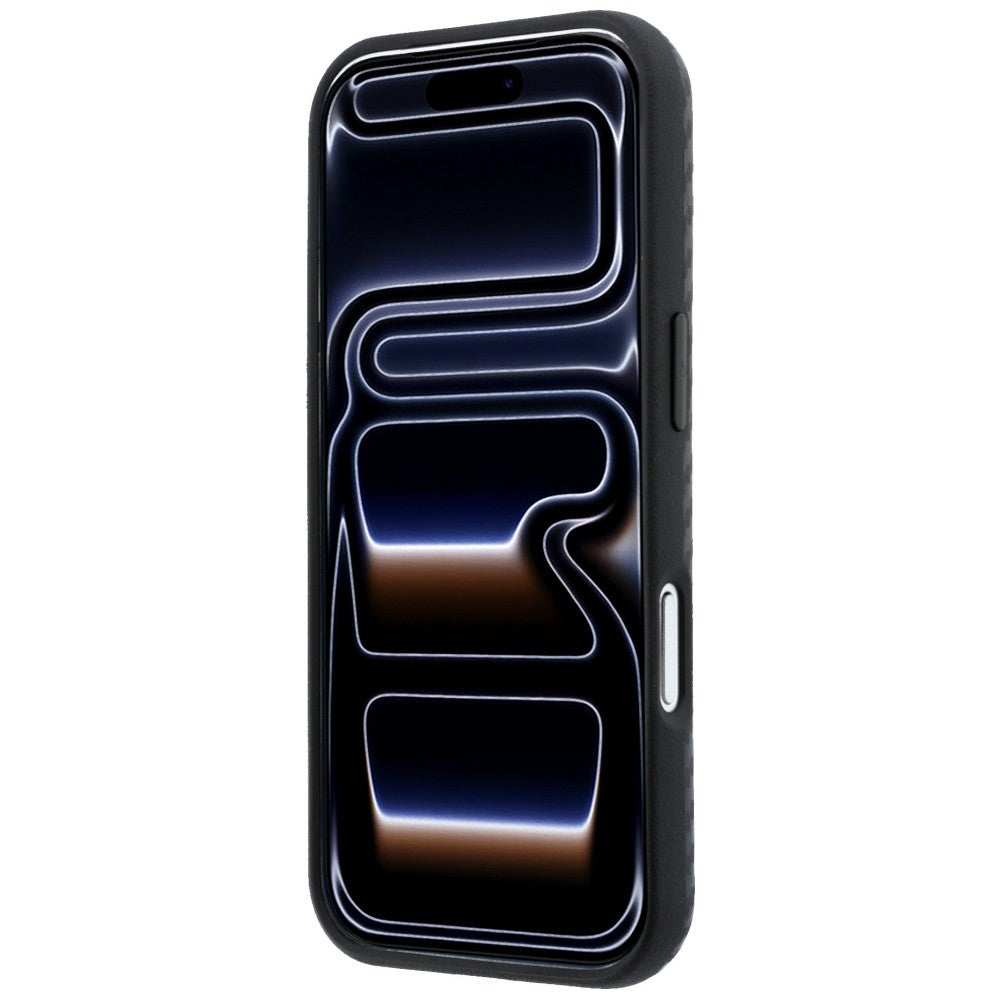 BMW iPhone 18 Pro Deksel M Karbon Metallogo Svart