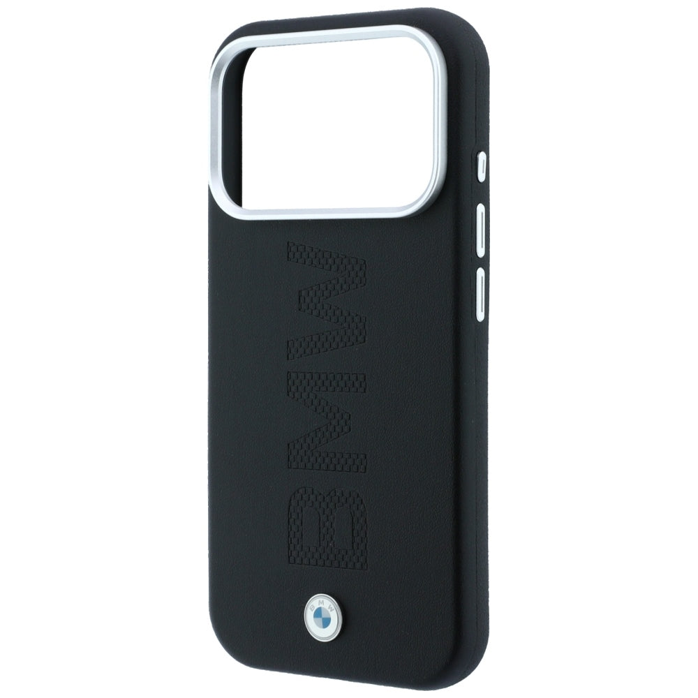 BMW iPhone 17 Pro/iPhone 18 Pro Deksel Centered Deboss Svart