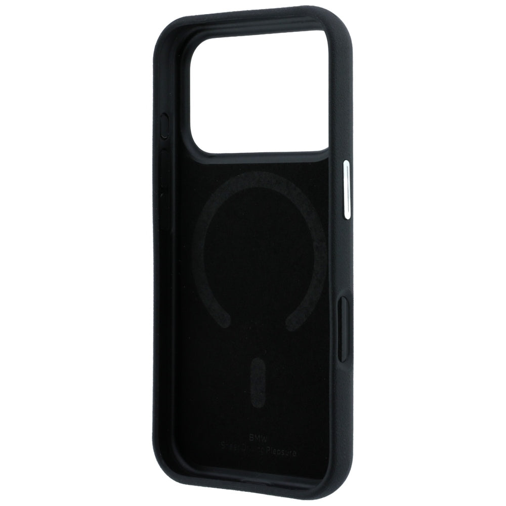 BMW iPhone 17 Pro/iPhone 18 Pro Deksel Centered Deboss Svart