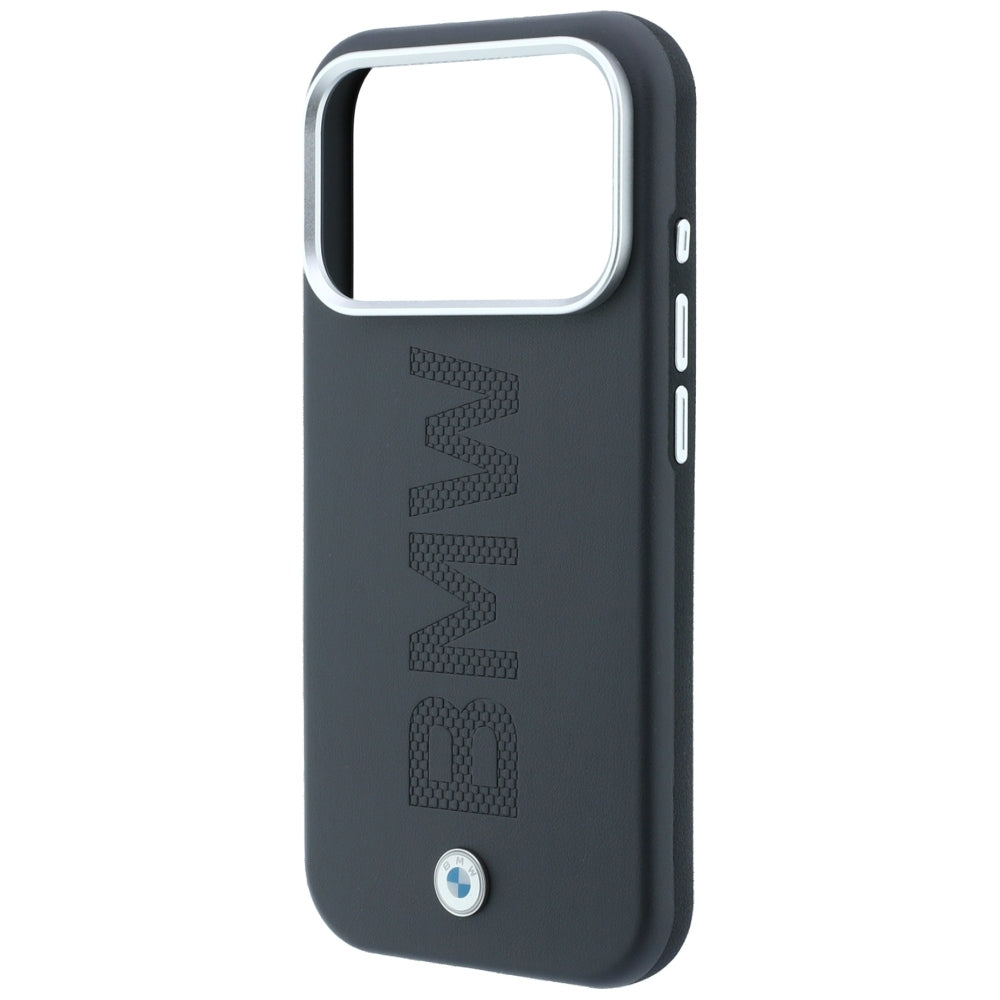 BMW iPhone 17 Pro/iPhone 18 Pro Deksel Centered Deboss Grå
