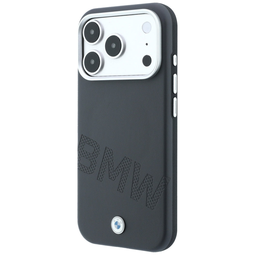 BMW iPhone 17 Pro Max/iPhone 18 Pro Max Deksel Inclined Deboss Grå