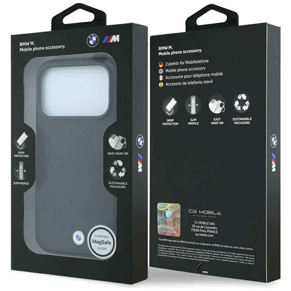 BMW iPhone 17 Pro Max/iPhone 18 Pro Max Deksel M Tire Track Svart