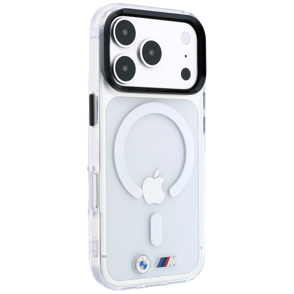 BMW iPhone 17 Pro/iPhone 18 Pro Deksel M med blank metallogo Klar