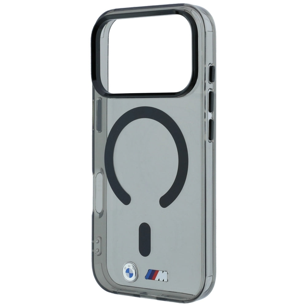BMW iPhone 17 Pro/iPhone 18 Pro Deksel M Glossy Metal Logo Svart