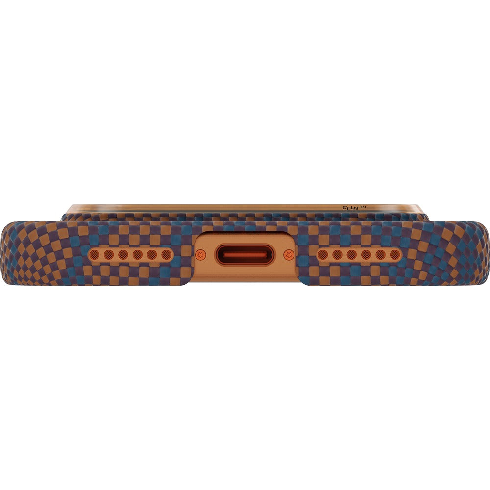 Pitaka iPhone 17 Pro Deksel Edge MagSafe Burning Oransje