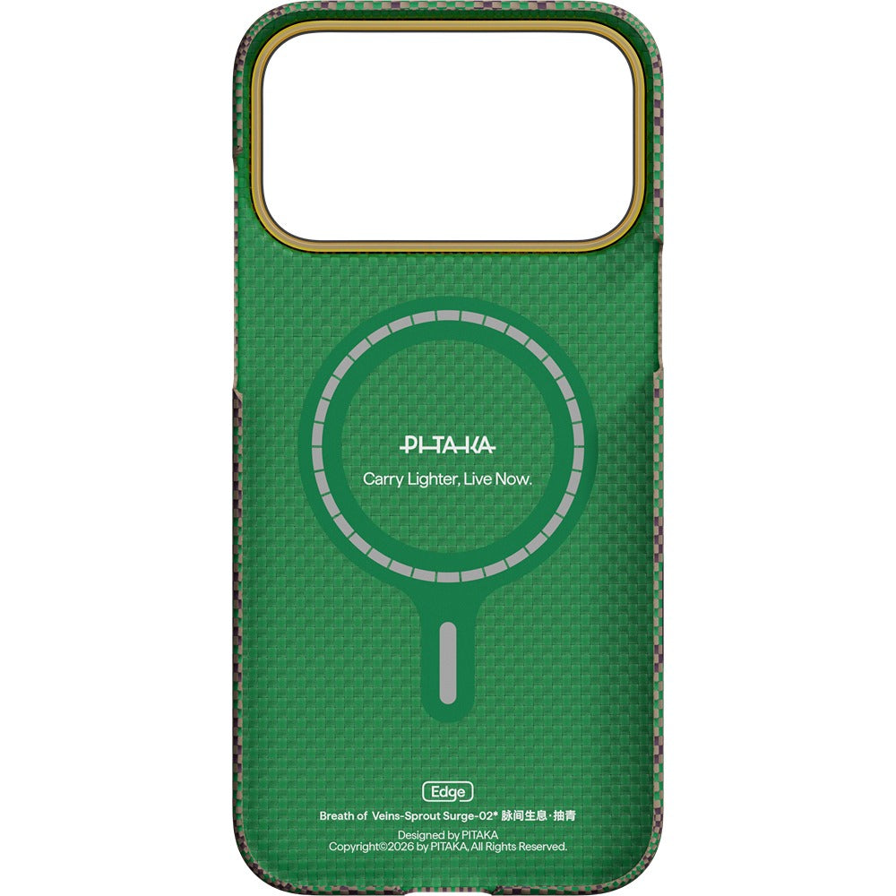 Pitaka iPhone 17 Pro Max Deksel Edge MagSafe Sprout Surge