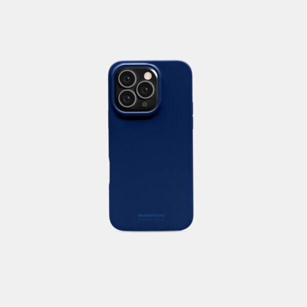 MobileFriend iPhone 15 Pro Max Skal Silikon Navy Blue