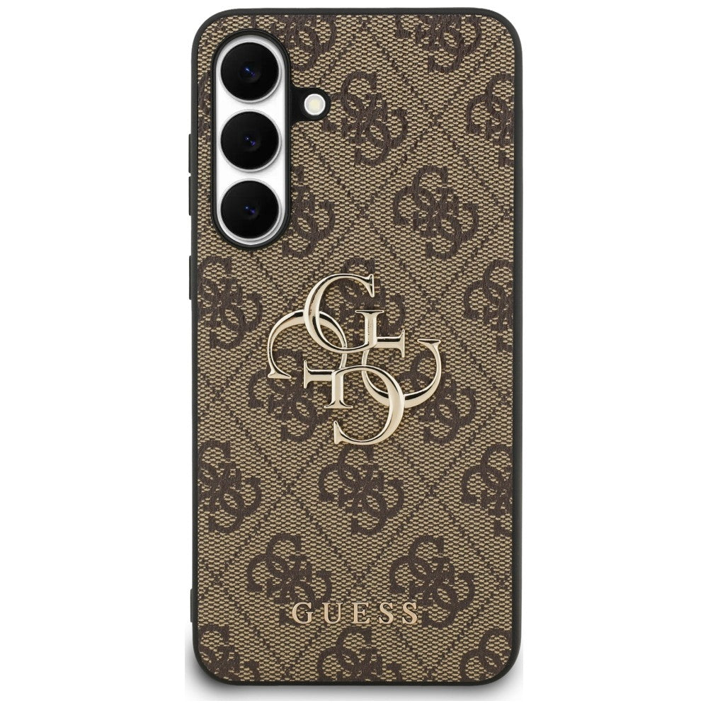 Guess Samsung Galaxy S25 FE Deksel 4G Metal Logo Brun