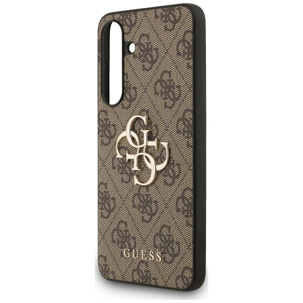 Guess Samsung Galaxy S25 FE Deksel 4G Metal Logo Brun