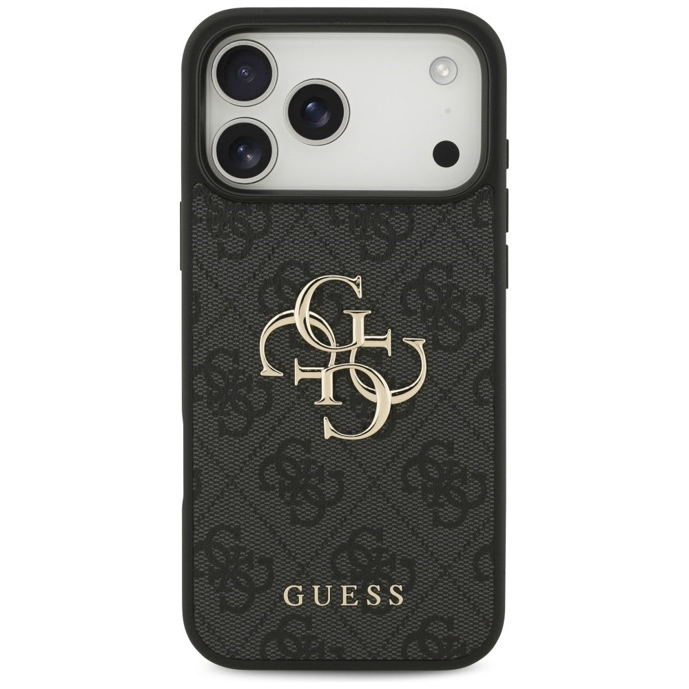 Guess iPhone 17 Pro Max/iPhone 18 Pro Max Deksel 4G Big Logo Svart