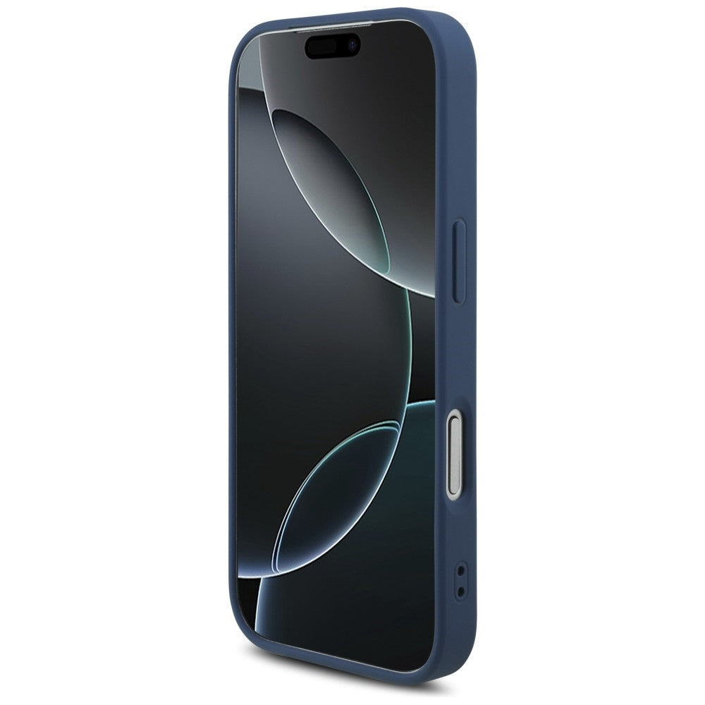 Guess iPhone 17 Pro/iPhone 18 Pro Deksel 4G Big Logo Blå