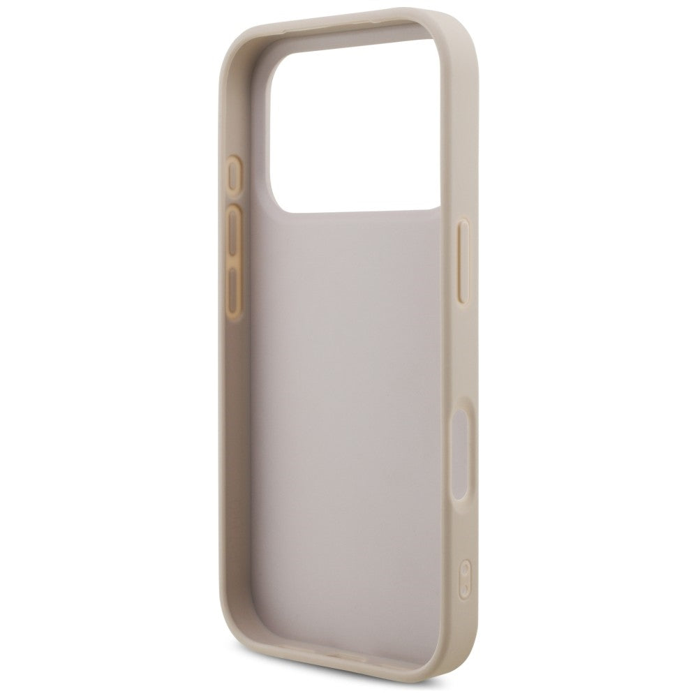 Guess iPhone 17 Pro/iPhone 18 Pro Deksel 4G Big Logo Rosa
