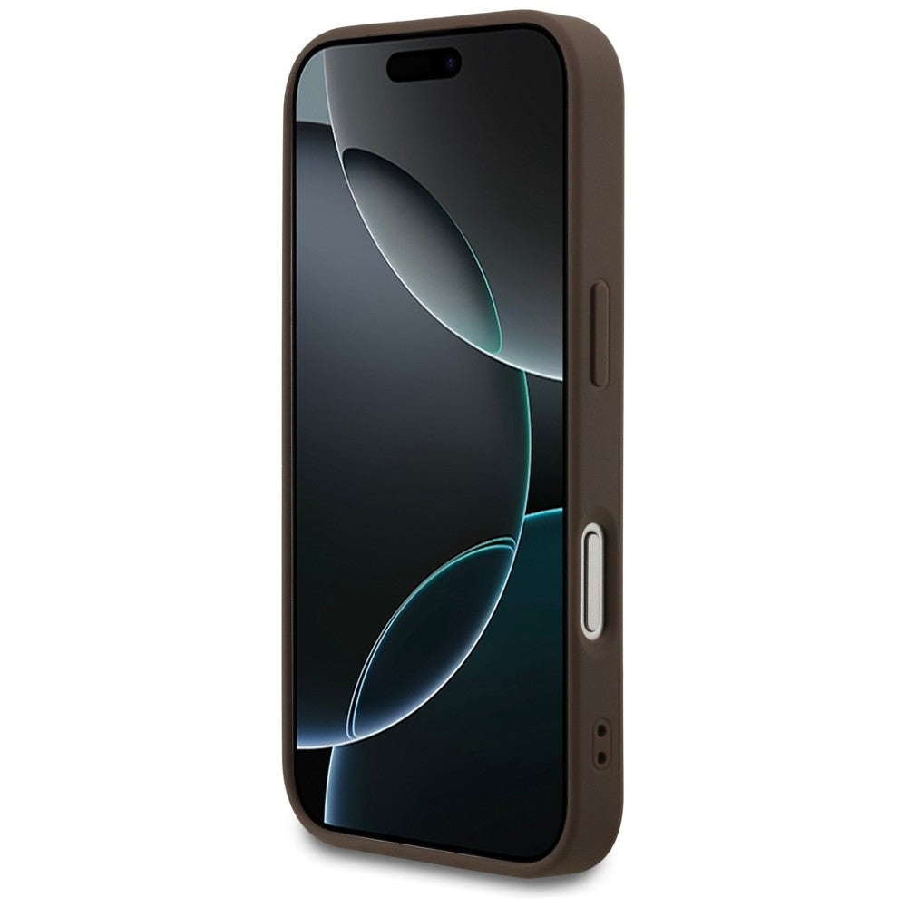 Guess iPhone 17 Pro/iPhone 18 Pro Deksel 4G Classic Brun