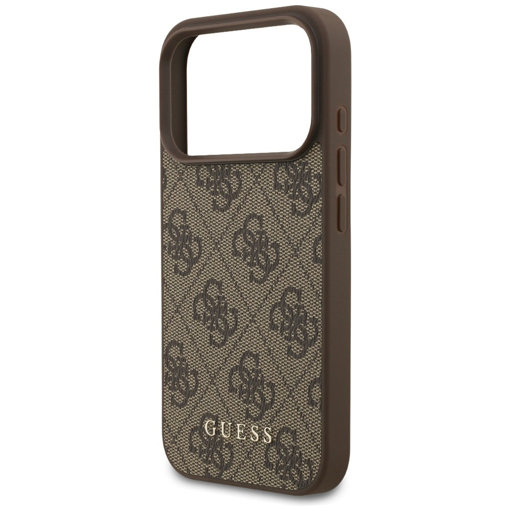 Guess iPhone 17 Pro/iPhone 18 Pro Deksel 4G Classic Brun