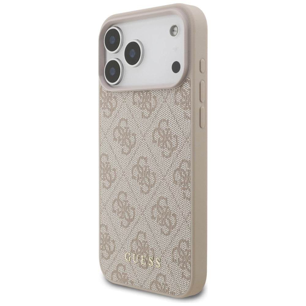 Guess iPhone 17 Pro Max/iPhone 18 Pro Max Deksel 4G Classic Rosa