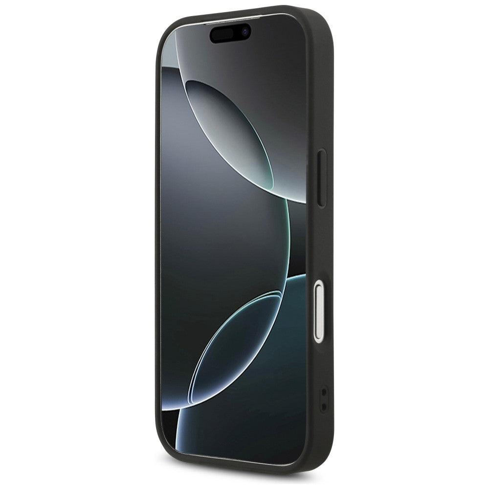 Guess iPhone 17 Pro/iPhone 18 Pro Deksel Fixed Glitter Svart