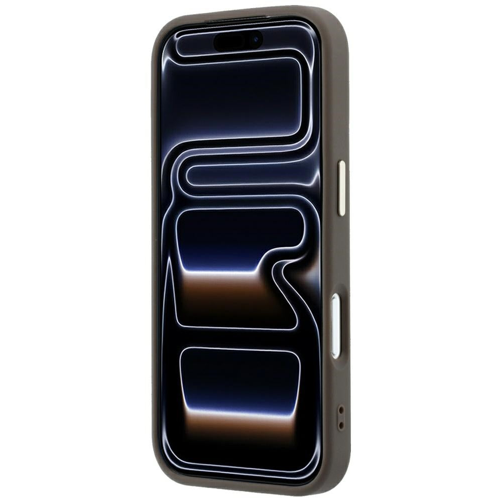 Guess iPhone 17 Pro Max/iPhone 18 Pro Max Deksel 4G Resin-logo Brun