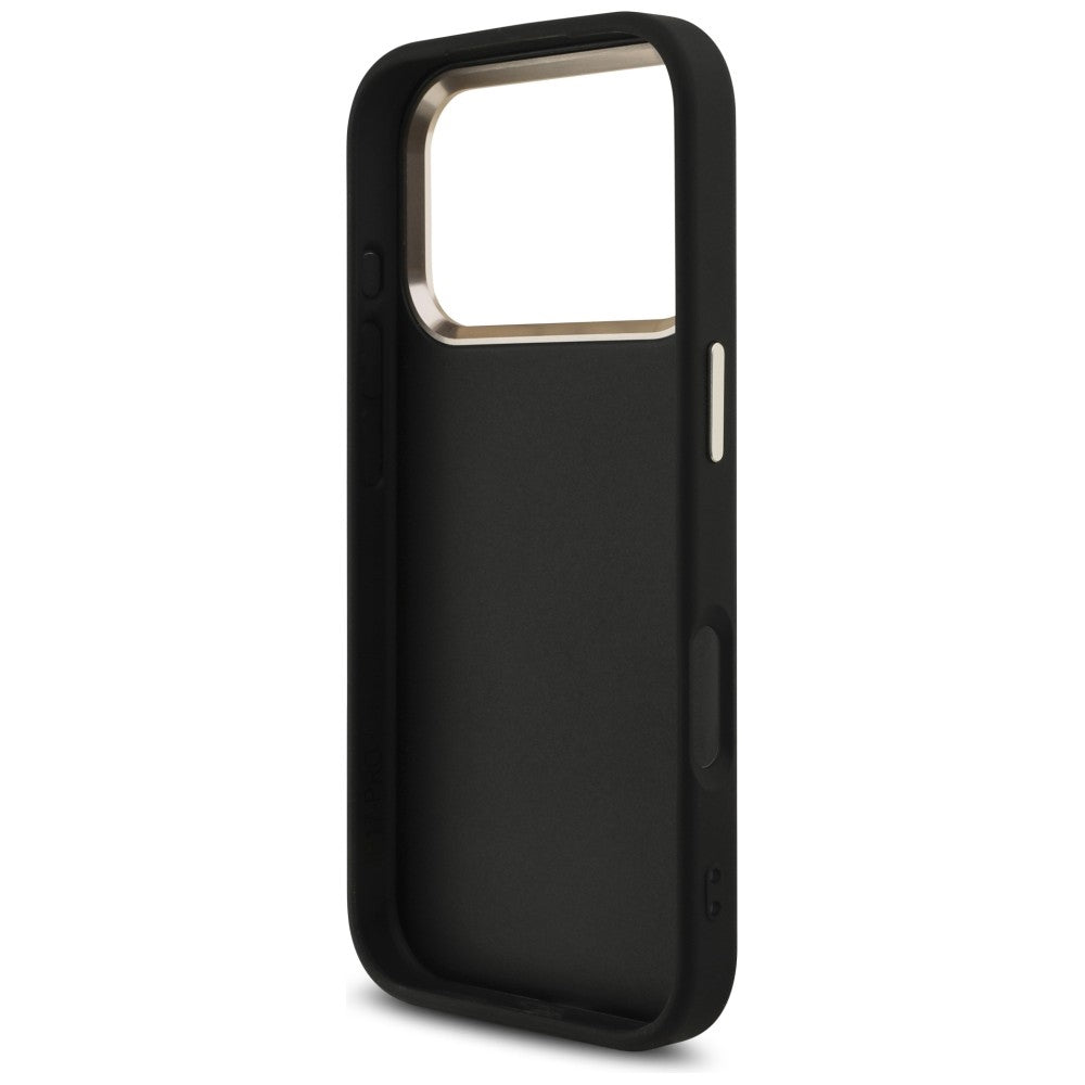 Guess iPhone 17 Pro/iPhone 18 Pro Deksel 4G Classic Logo Svart