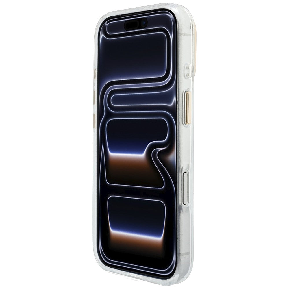 Guess Deksel iPhone 17 Pro Max/iPhone 18 Pro Max 4G Script Hvit