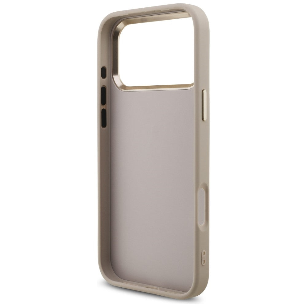 Guess iPhone 17 Pro Max/iPhone 18 Pro Max Deksel 4G Classic Logo Rosa