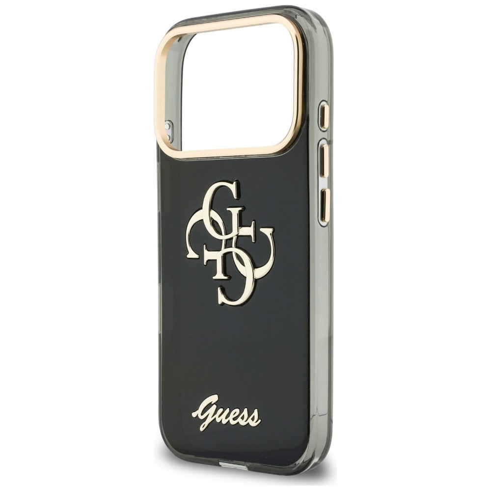 Guess iPhone 17 Pro/iPhone 18 Pro Deksel 4G Script Svart