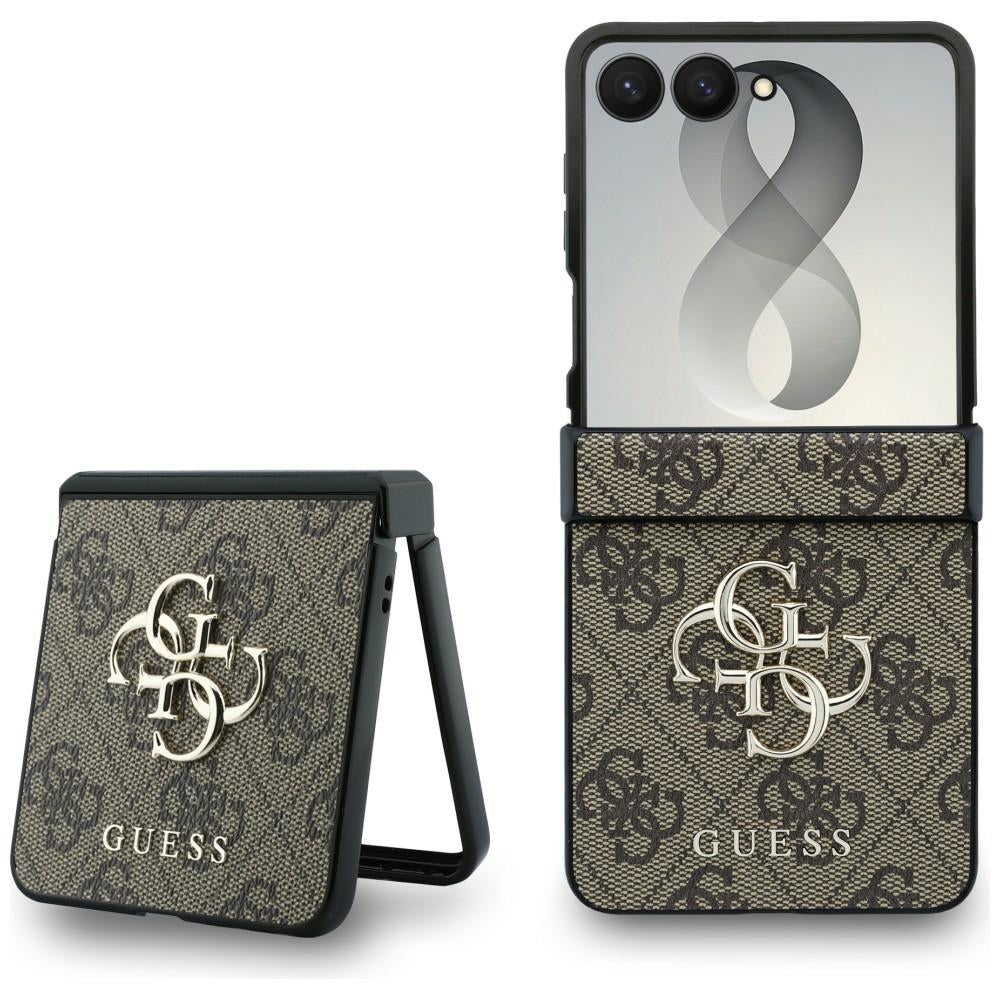 Guess Samsung Galaxy Z Flip 8 Deksel 4G Big Logo Brun