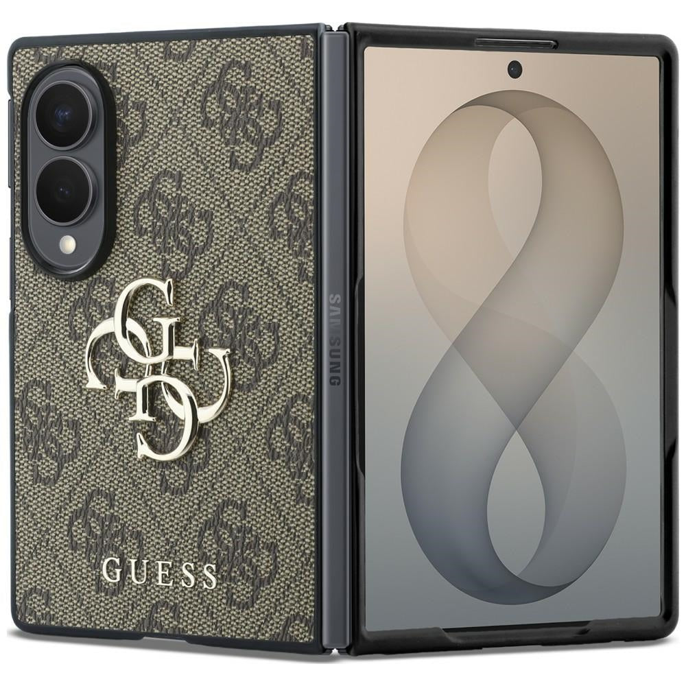 Guess Samsung Galaxy Z Fold 8 Deksel 4G Big Logo Brun