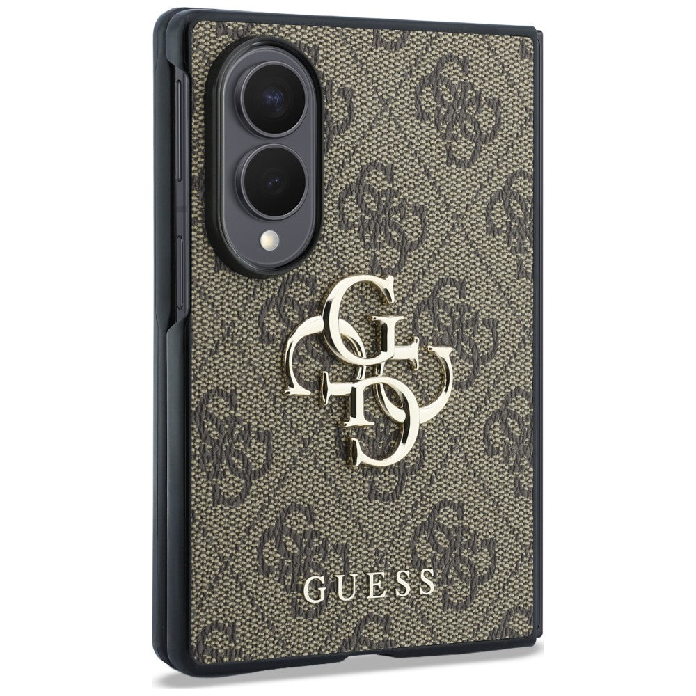 Guess Samsung Galaxy Z Fold 8 Deksel 4G Big Logo Brun