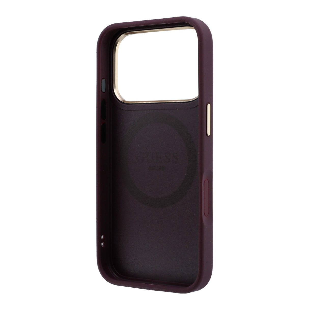 Guess iPhone 17 Pro/iPhone 18 Pro Deksel 4G Peony Burgundy