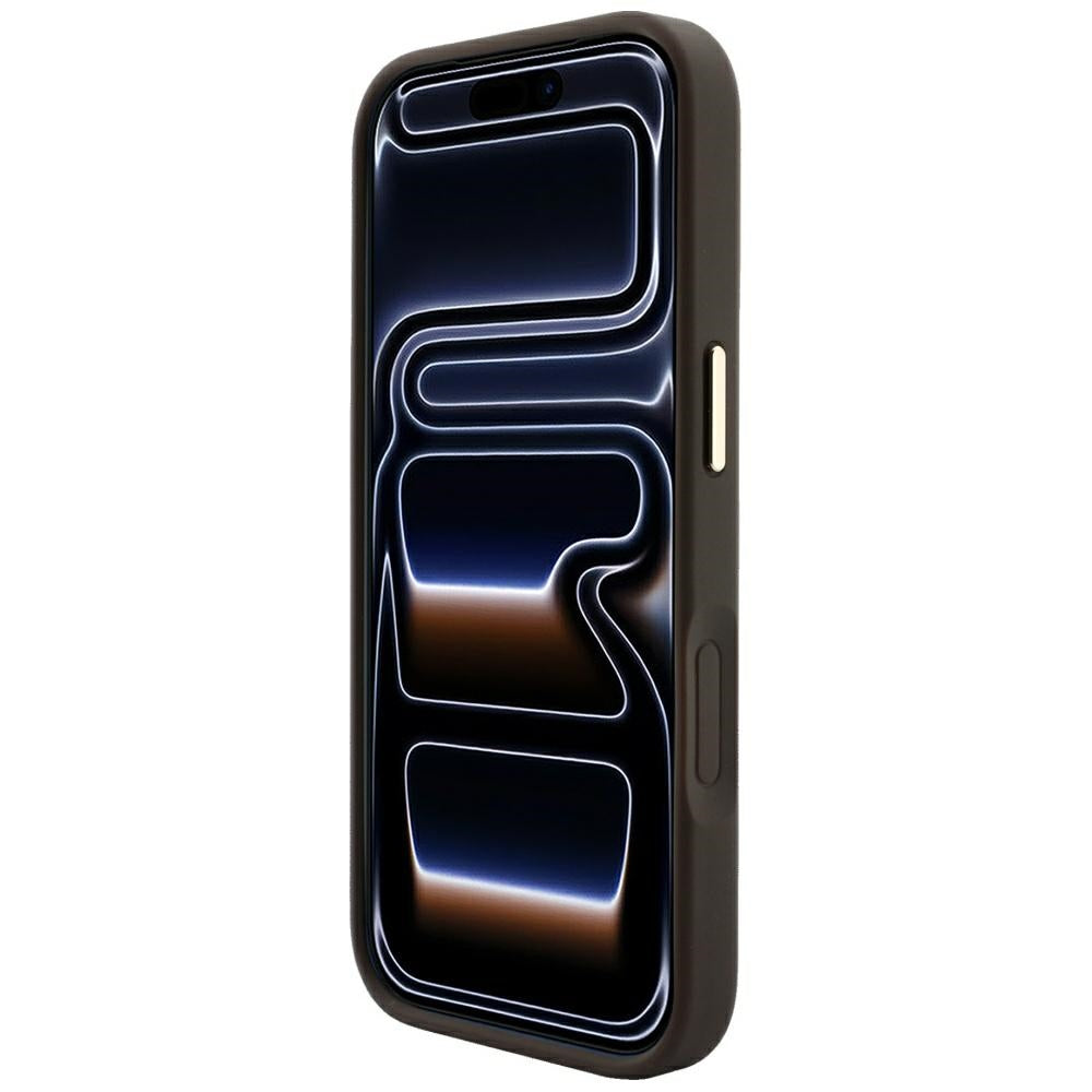 Guess iPhone 17 Pro Max/iPhone 18 Pro Max Deksel 4G Embossed MagSafe Brun