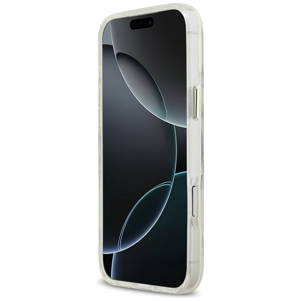 Guess iPhone 17 Pro Max/iPhone 18 Pro Max Deksel Metal Outline Gull
